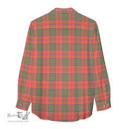ScotsTee Shop Scottish Grant Ancient Clan Crest Tartan Womens Long Sleeve Shirt