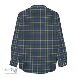 ScotsTee Shop Scottish Graham of Montrose Modern Clan Tartan Womens Long Sleeve Shirt