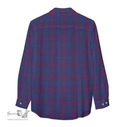 ScotsTee Shop Scottish Lynch Clan Tartan Womens Long Sleeve Shirt