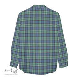 ScotsTee Shop Scottish Leslie Hunting Ancient Clan Crest Tartan Womens Long Sleeve Shirt