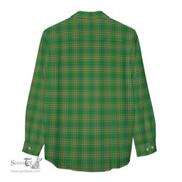 ScotsTee Shop Scottish Ireland National Clan Tartan Womens Long Sleeve Shirt