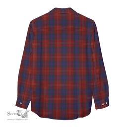 ScotsTee Shop Scottish MacEdward Clan Tartan Womens Long Sleeve Shirt