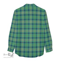 ScotsTee Shop Scottish Kennedy Ancient Clan Tartan Womens Long Sleeve Shirt