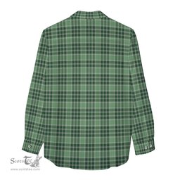 ScotsTee Shop Scottish MacDonald Lord of the Isles Hunting Clan Tartan Womens Long Sleeve Shirt