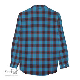 ScotsTee Shop Scottish Home Ancient Clan Crest Tartan Womens Long Sleeve Shirt