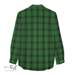 ScotsTee Shop Scottish MacArthur Highland Clan Tartan Womens Long Sleeve Shirt