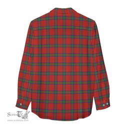 ScotsTee Shop Scottish Wood Dress Clan Tartan Womens Long Sleeve Shirt