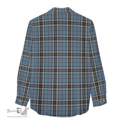 ScotsTee Shop Scottish MacTavish Dress Clan Crest Tartan Womens Long Sleeve Shirt