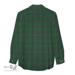 ScotsTee Shop Scottish MacLean of Duart Hunting Clan Tartan Womens Long Sleeve Shirt