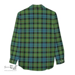 ScotsTee Shop Scottish Rollo Ancient Clan Crest Tartan Womens Long Sleeve Shirt