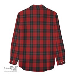 ScotsTee Shop Scottish Ramsay Clan Tartan Womens Long Sleeve Shirt
