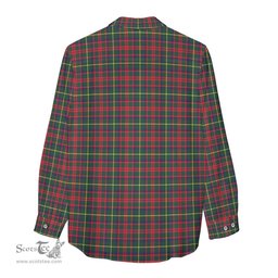 ScotsTee Shop Scottish MacKintosh Hunting Modern Clan Crest Tartan Womens Long Sleeve Shirt