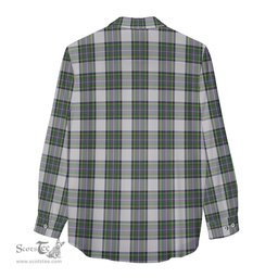 ScotsTee Shop Scottish Pritchard Clan Tartan Womens Long Sleeve Shirt