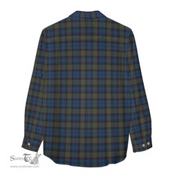 ScotsTee Shop Scottish Riddoch Clan Tartan Womens Long Sleeve Shirt