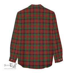ScotsTee Shop Scottish MacNicol Clan Tartan Womens Long Sleeve Shirt