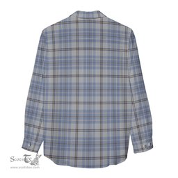 ScotsTee Shop Scottish Tweedie Clan Crest Tartan Womens Long Sleeve Shirt