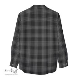 ScotsTee Shop Scottish Stewart Mourning Clan Crest Tartan Womens Long Sleeve Shirt