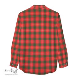 ScotsTee Shop Scottish MacFie Modern Clan Crest Tartan Womens Long Sleeve Shirt