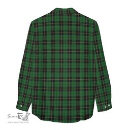 ScotsTee Shop Scottish Wallace Hunting Clan Crest Tartan Womens Long Sleeve Shirt
