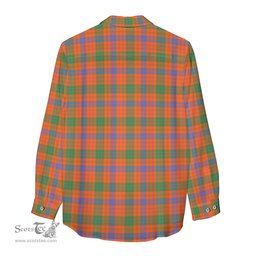 ScotsTee Shop Scottish Ross Ancient Clan Tartan Womens Long Sleeve Shirt