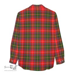 ScotsTee Shop Scottish Somerville Modern Clan Tartan Womens Long Sleeve Shirt