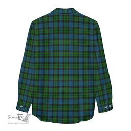 ScotsTee Shop Scottish McCoy Clan Crest Tartan Womens Long Sleeve Shirt