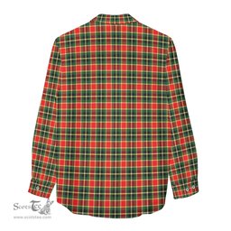 ScotsTee Shop Scottish MacLachlan Hunting Modern Clan Crest Tartan Womens Long Sleeve Shirt