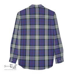 ScotsTee Shop Scottish Sinclair Dress Clan Crest Tartan Womens Long Sleeve Shirt