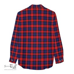ScotsTee Shop Scottish MacLachlan Modern Clan Crest Tartan Womens Long Sleeve Shirt
