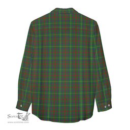 ScotsTee Shop Scottish MacIntosh Hunting Clan Crest Tartan Womens Long Sleeve Shirt