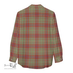 ScotsTee Shop Scottish MacGillivray Hunting Ancient Clan Crest Tartan Womens Long Sleeve Shirt