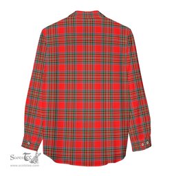 ScotsTee Shop Scottish Binning Clan Tartan Womens Long Sleeve Shirt