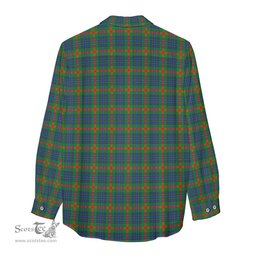 ScotsTee Shop Scottish Aiton Clan Crest Tartan Womens Long Sleeve Shirt