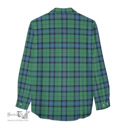 ScotsTee Shop Scottish Armstrong Ancient Clan Tartan Womens Long Sleeve Shirt
