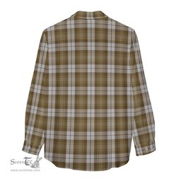 ScotsTee Shop Scottish Baillie Dress Clan Crest Tartan Womens Long Sleeve Shirt