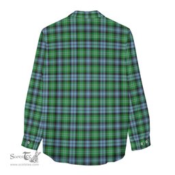 ScotsTee Shop Scottish Arbuthnot Ancient Clan Crest Tartan Womens Long Sleeve Shirt