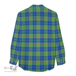 ScotsTee Shop Scottish Barclay Hunting Ancient Clan Tartan Womens Long Sleeve Shirt