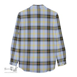 ScotsTee Shop Scottish Bell Clan Tartan Womens Long Sleeve Shirt