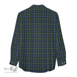 ScotsTee Shop Scottish Campbell of Argyll #01 Clan Tartan Womens Long Sleeve Shirt