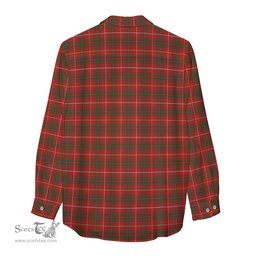 ScotsTee Shop Scottish Bruce Clan Tartan Womens Long Sleeve Shirt