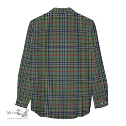 ScotsTee Shop Scottish Bisset Clan Tartan Womens Long Sleeve Shirt