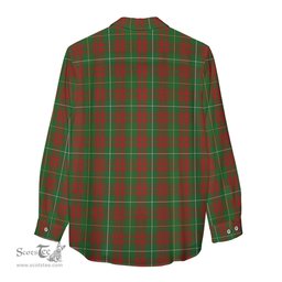 ScotsTee Shop Scottish Bruce Hunting Clan Crest Tartan Womens Long Sleeve Shirt