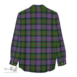 ScotsTee Shop Scottish Blair Modern Clan Tartan Womens Long Sleeve Shirt
