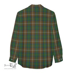 ScotsTee Shop Scottish Chisholm Hunting Clan Crest Tartan Womens Long Sleeve Shirt