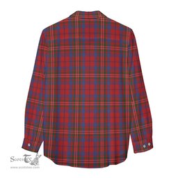 ScotsTee Shop Scottish Cameron of Locheil Clan Crest Tartan Womens Long Sleeve Shirt