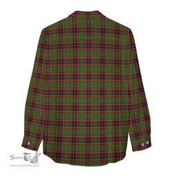 ScotsTee Shop Scottish Buchan Modern Clan Tartan Womens Long Sleeve Shirt