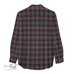 ScotsTee Shop Scottish Cameron Highlanders of Ottawa Clan Crest Tartan Womens Long Sleeve Shirt