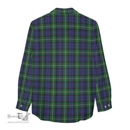 ScotsTee Shop Scottish Forbes Clan Tartan Womens Long Sleeve Shirt