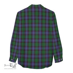 ScotsTee Shop Scottish Galbraith Clan Tartan Womens Long Sleeve Shirt