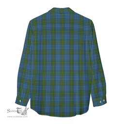 ScotsTee Shop Scottish Donegal County Ireland Clan Tartan Womens Long Sleeve Shirt